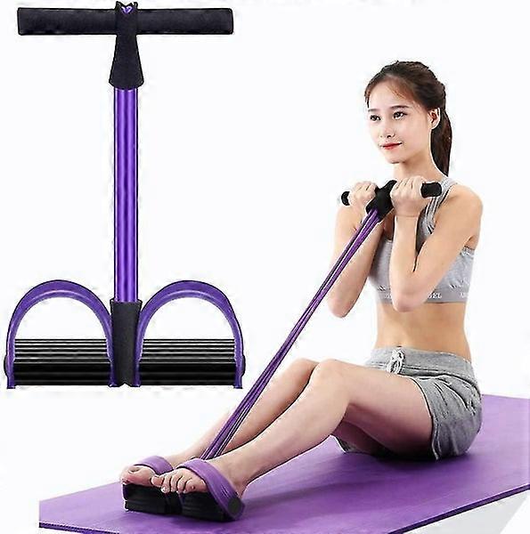 Multifunction Pedal Resistance Band: Elastic Pull Yoga Tension Rope
