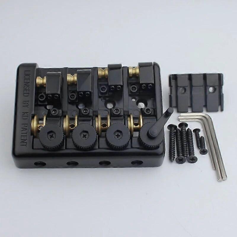 ALP 4 String Headless Travel Bass Brücke WB1004 Schwarz