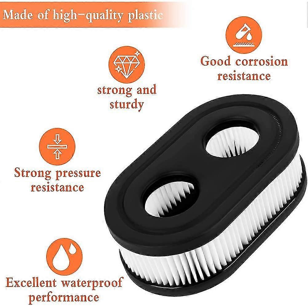 Filtro de aire para cortacésped, bujía para motores Briggs & Stratton Viking Series 550E, 550EX, 675 Eco-Plus y 575EX | Leroy Merlin