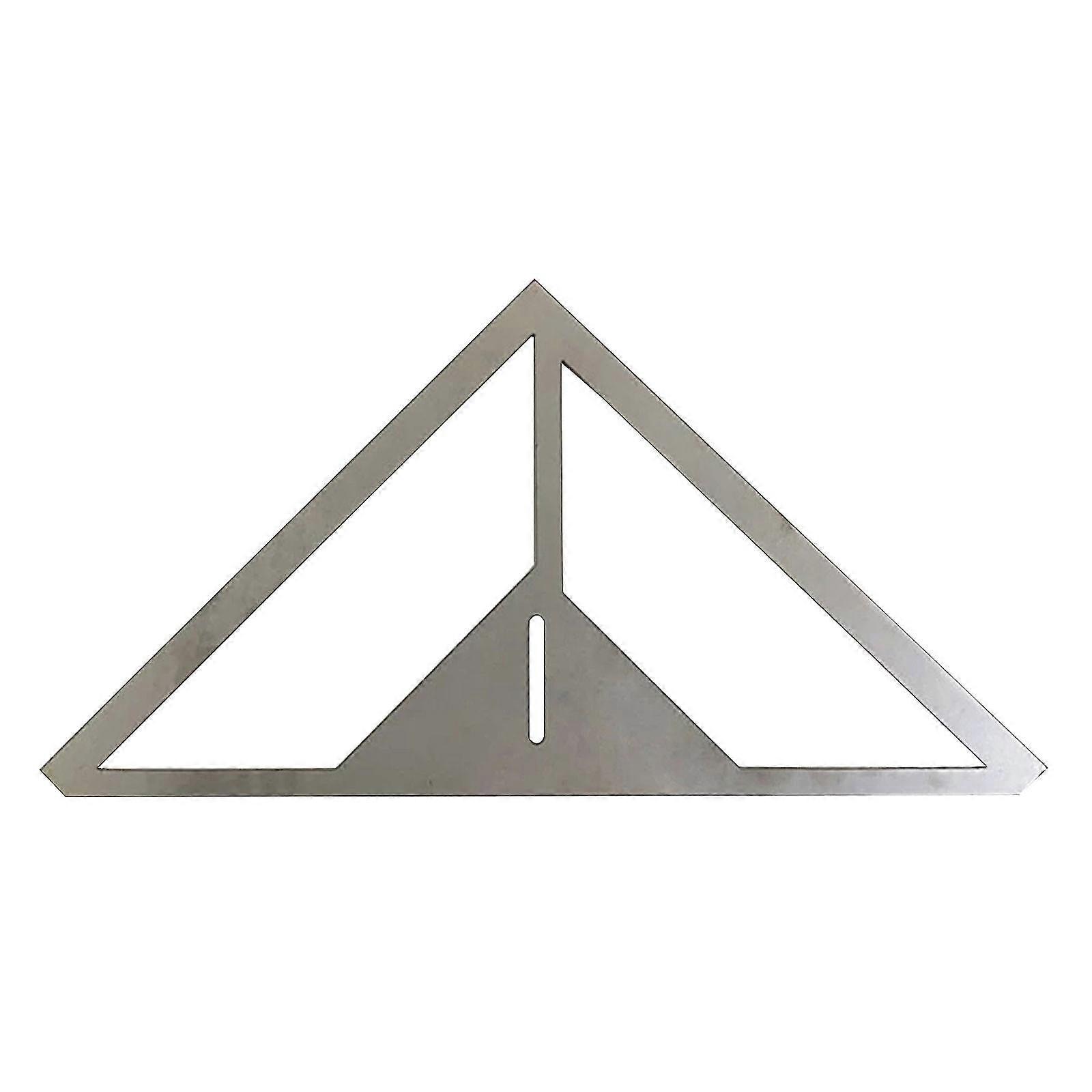 Multifunctional Ceramic Tile Ruler Stainless Steel 45 Ruler Measuring Tool