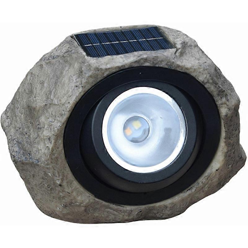Solar Powered Lamp Simulering Stone Lawn Lampe