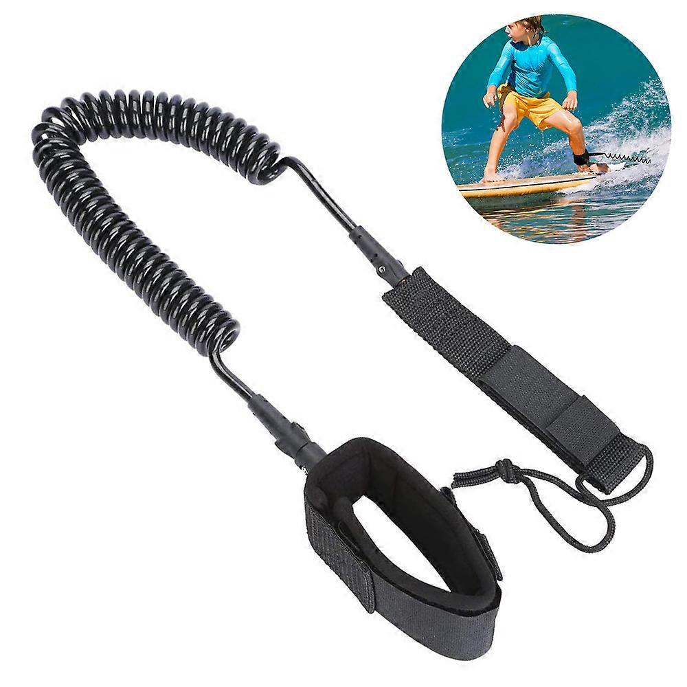 Coiled SUP Leash Premium Design for Flat & Open Water Stand Up Paddle Board