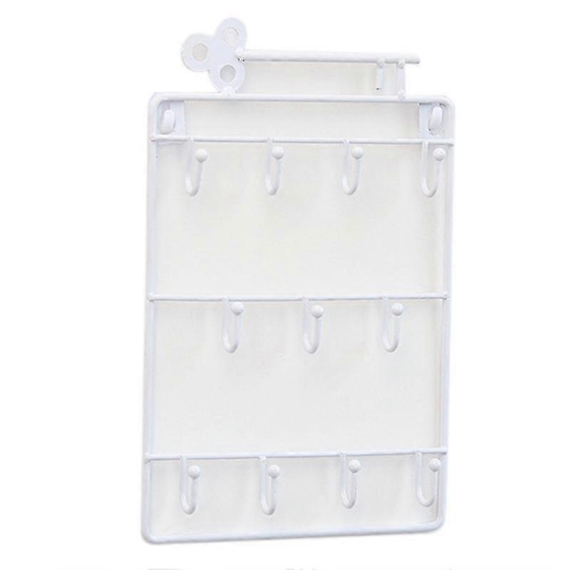 3-Layer Iron Key Storage Hook Practical Household Wall Rack Home Decoration Without Nails