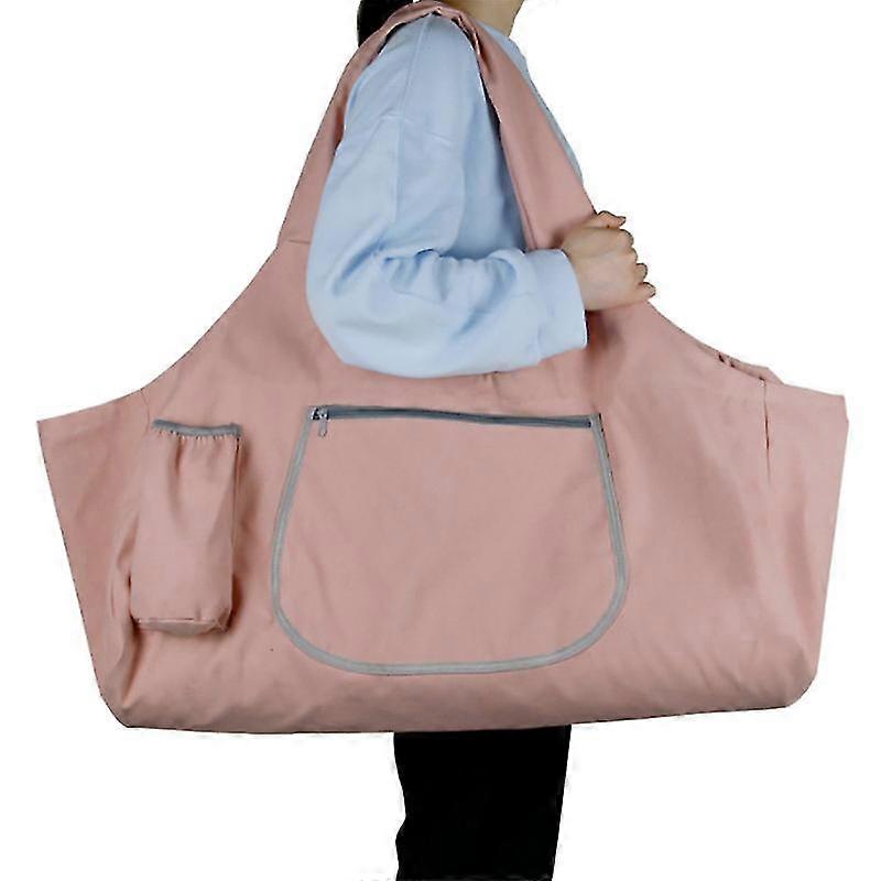 Yoga Mat Bag Large Yoga Mat Tote Sling Carrier With 4 Pockets Fits Mats With Multi-functional Storage Pockets Light And Durable