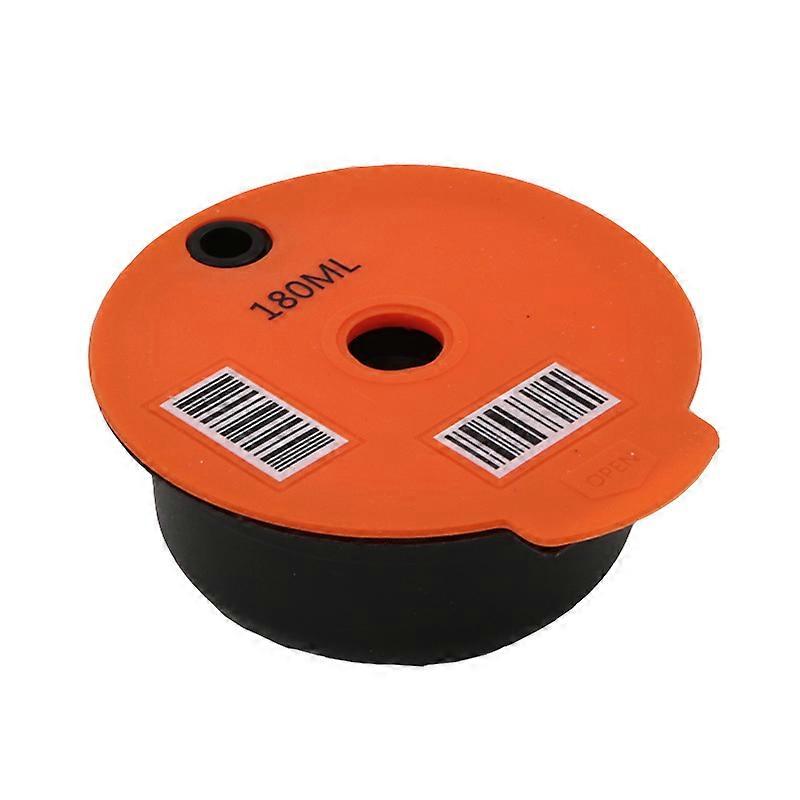 60ml / 180ml Reusable Coffee Capsule Pods For Bosch-s Machine Tassimo Refillable Filter Maker Pod( Size : 180ml )