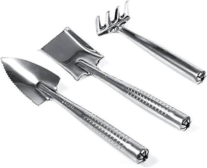 Three-Piece Gardening Stainless Steel Spatula