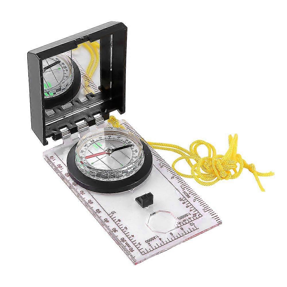 Multi Functional Compass With Mapping Ruler And Mirror Emergency Kit For Outdoor Activities