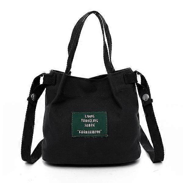 Kvinnor Casual Canvas Axelväska Crossbody Handväska
