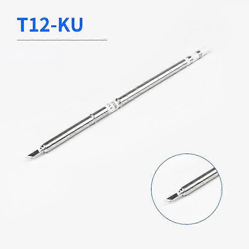 Punte per saldatore T12 Punta per ferro serie T12 per Hakko FX951 STC E STM32 Stazione di saldatura OLED Saldatore elettrico