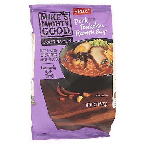 Mike's Mighty Good とんこつラーメンスープ 2.4オンス(7個入りケース)