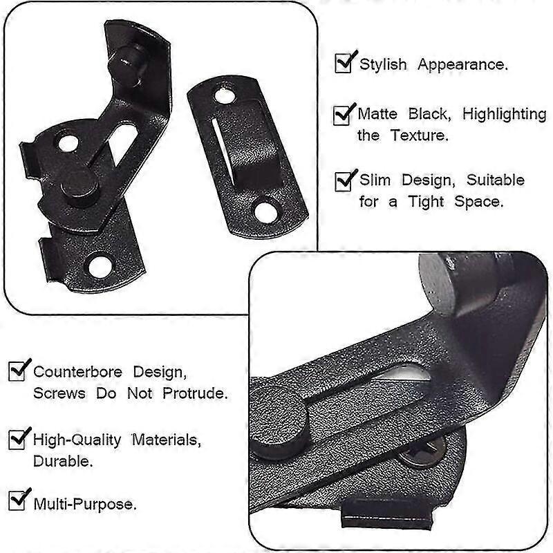 90 Degree Door Latch Sliding Door Lock Right Angle Sliding Door Latch ...