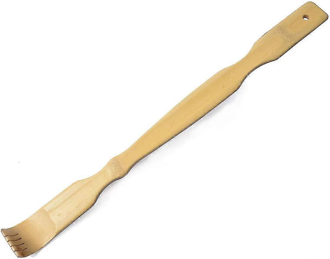 Coçador de costas de bambu terapêutico 17 polegadas