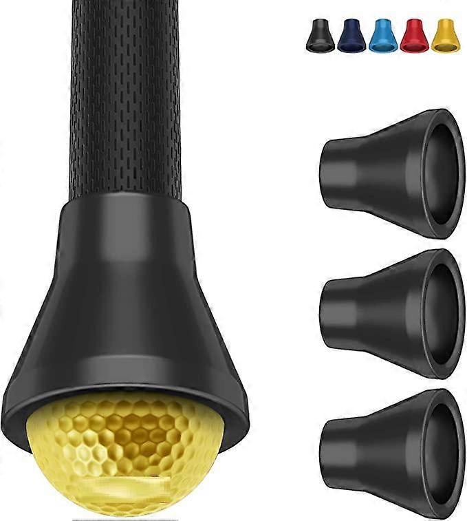 4pcs Golf Ball Retriever Grabber for Putters Golf Pick-up Portable Grip Sucker Tool Back Saver for Golfers