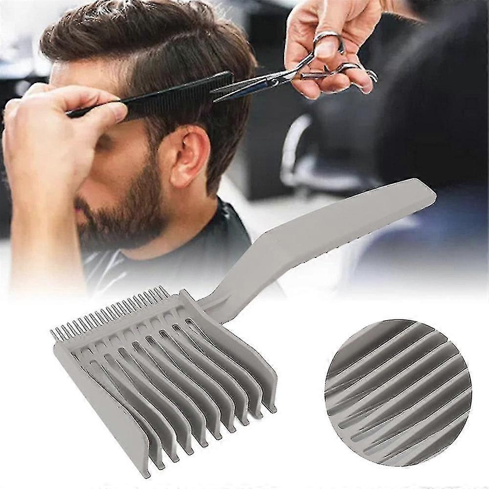 1/2pcs χτένες ξεθωριάσματος κουρέα, επαγγελματική χτένα κοπής μαλλιών χτένα επίπεδη κορυφή χτένα κουρευτική χτένα χτένα καμπύλη τοποθέτηση χτένα κομμωτήριο αξεσουάρ εργαλείων κομμωτηρίου