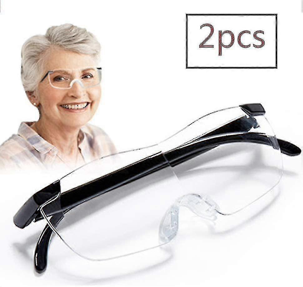 Magnifying Glasses As Reading Aids And Visual Aids, 2pcs - YX