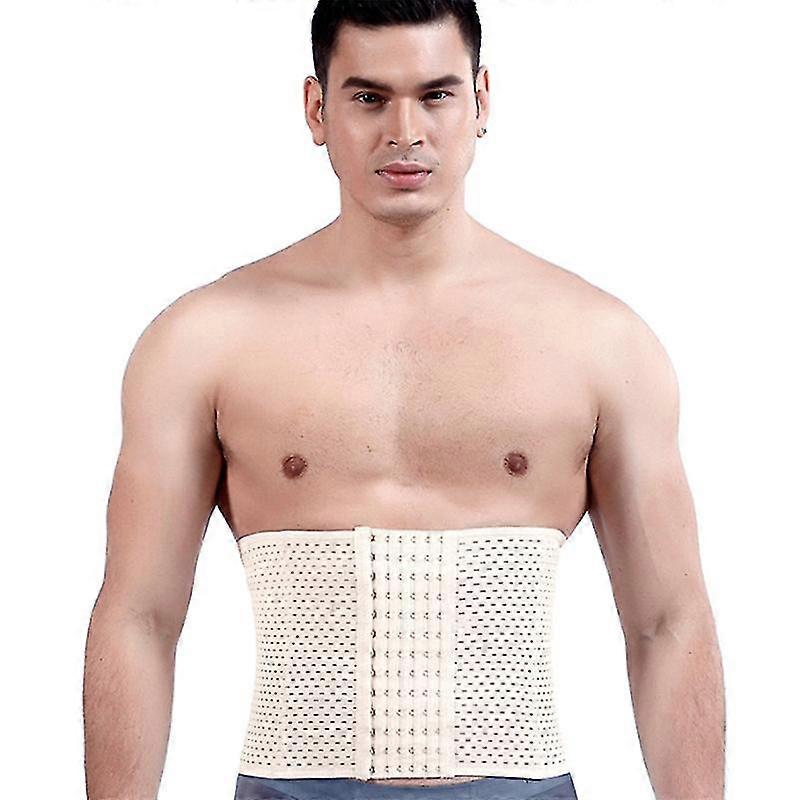 الرجال الخصر مدرب الكورسيهات مع الصلب العظام العرق حزام ساونا بدلة للياقة البدنية الجسم المشكل