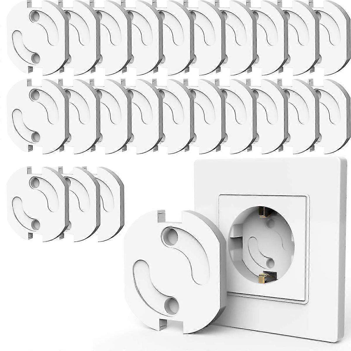 Deleycon 20x Childproofing For Sockets And Socket Strips