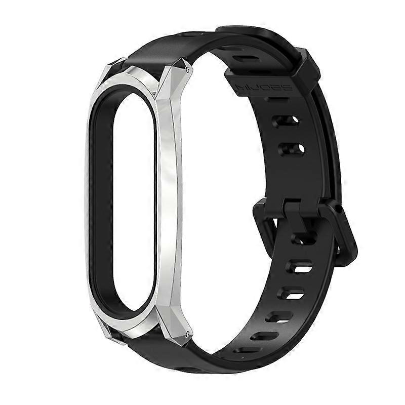 For Xiaomi Mi Band 6/5/4/3 Silicone Strap GT Case