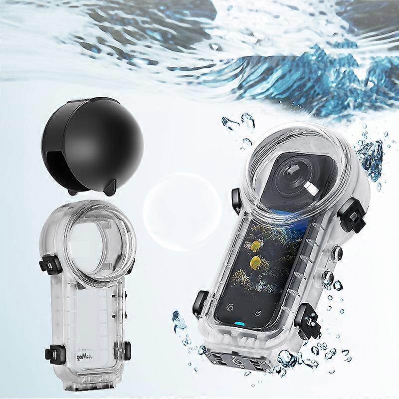 For Insta360 X4 aMagisn 50m Depth Waterproof Case Waterproof Case
