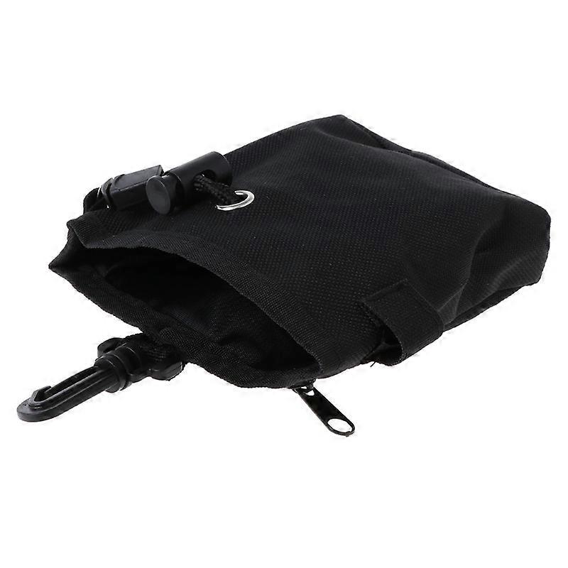 Sac de friandises pour chiens avec clip de ceinture Distributeur de sac à caca Pochette de nourriture pour chien multifonctionnelle