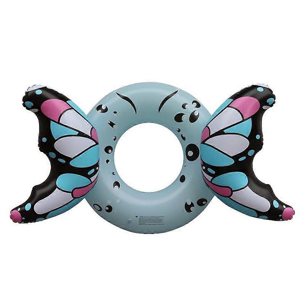 Buttlefly Pool Float Inflatable Swimming Ring for Adults