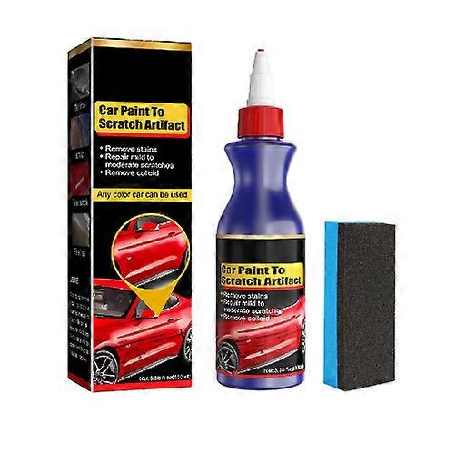 Repair agent,Car Scratch Remover with Cleaning Sponge Restore Paint Transfer Suit for Car
