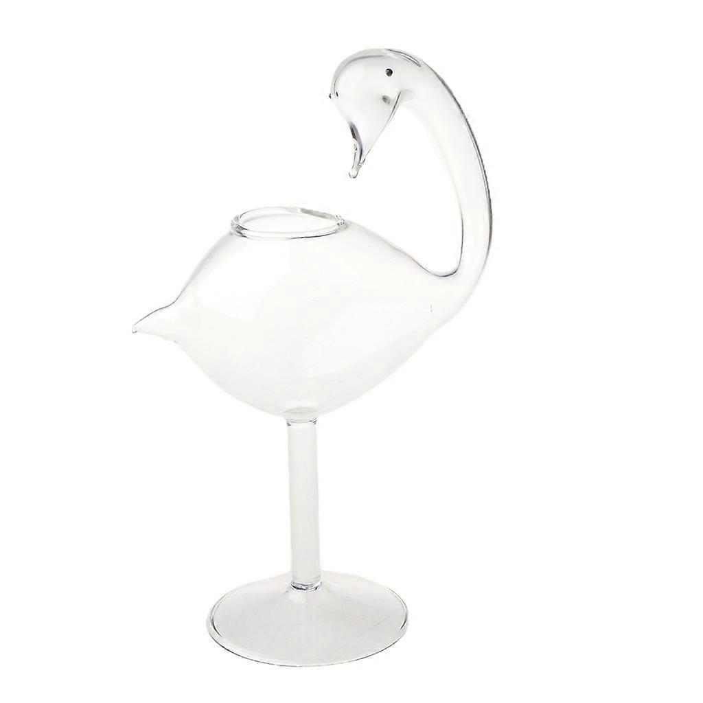 180ml Fancy Red Wine Swan Shape Goblet Wine Cocktail Glasses Elegance Perfect