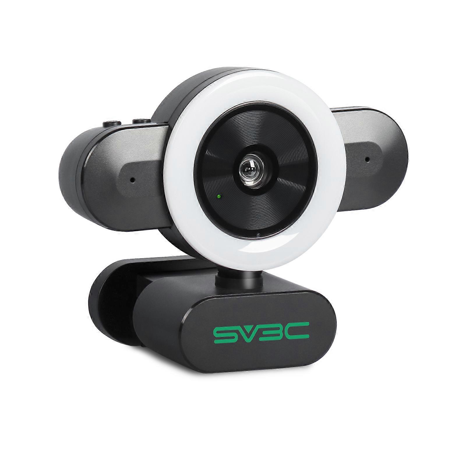 2K Webcam With Microphone For PC, 4MP USB Light Computer Camera, Web CAM For Call Conference Zoom Skype YouTube Laptop Accessory