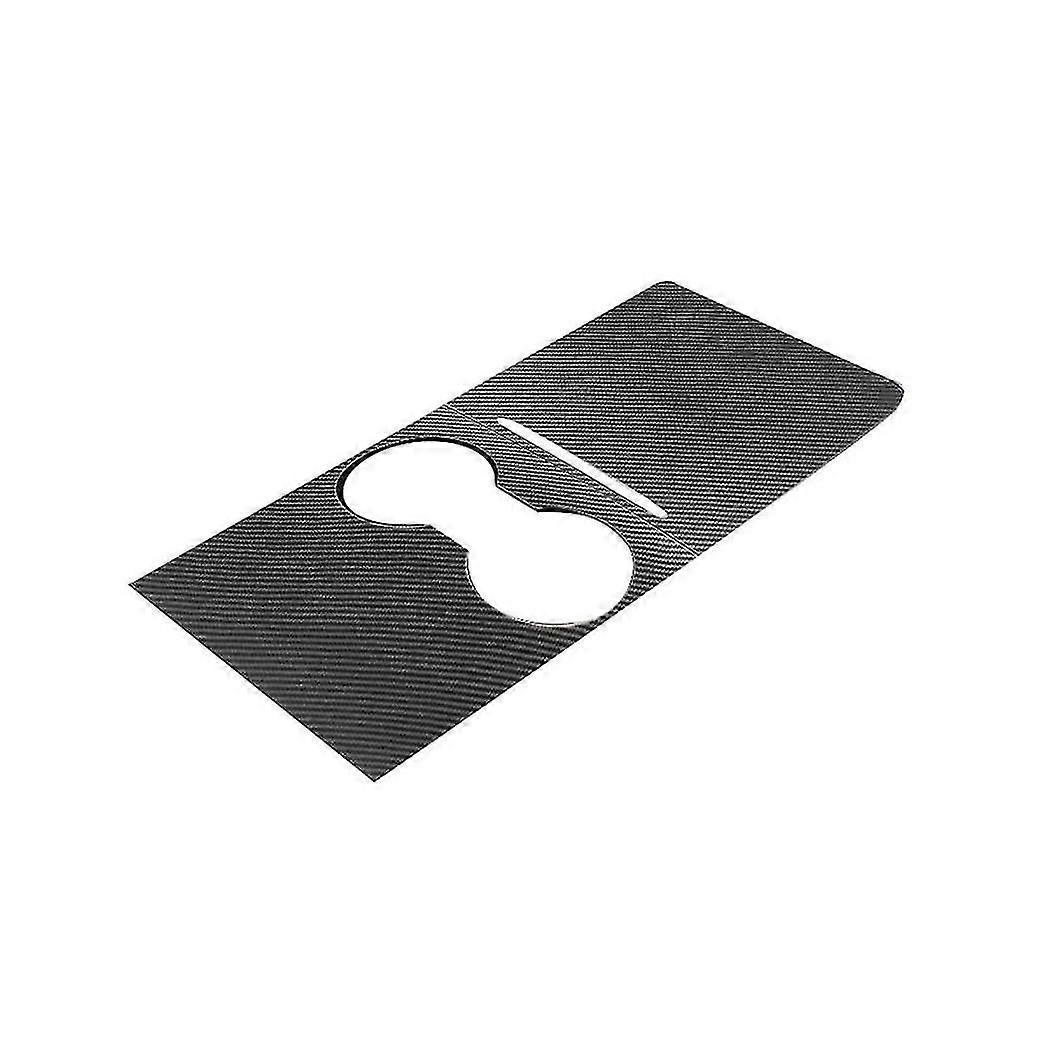 For Model 3 Y Centre Panel Decorative Stickers Interior Carbon Fiber Pattern