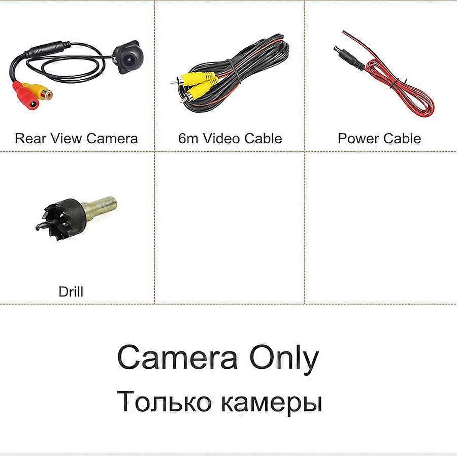 DIYKIT Wireless 5 Inch HD TFT LCD Display Rear View Monitor Car Monitor Mini Car Cam Rear View Car Camera Reversing System