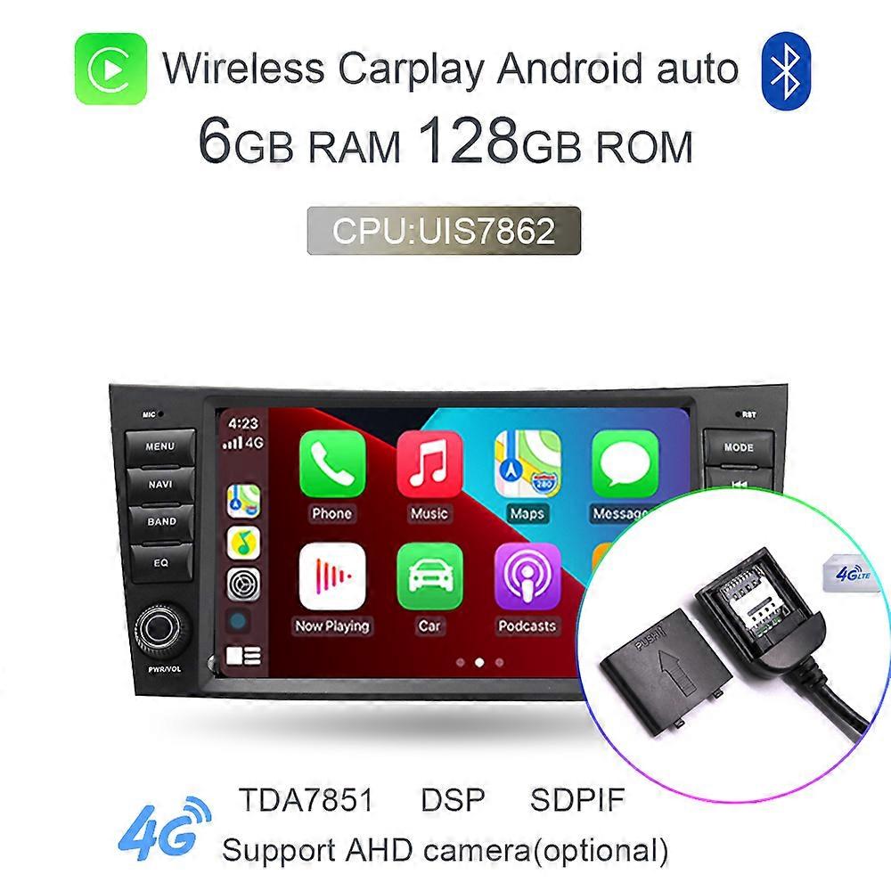 8" DSP Android 12.0 8 Core 4GB RAM 64GB 4G LTE Car DVD Player GPS Map RDS Radio car radio For Benz W211 W463 W219 W209 2004-2011