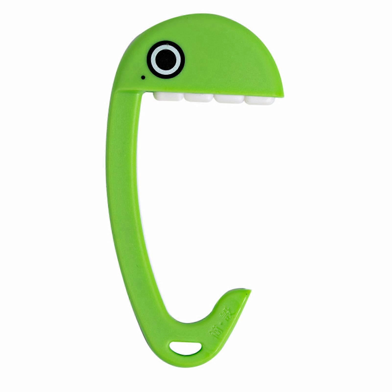 Hook Creative Teeth Shaped Bag Hanger Portable Non-slip No Drilling Needed Quick Installation Lightweight Hooks for Easy Organization Jikaixiang