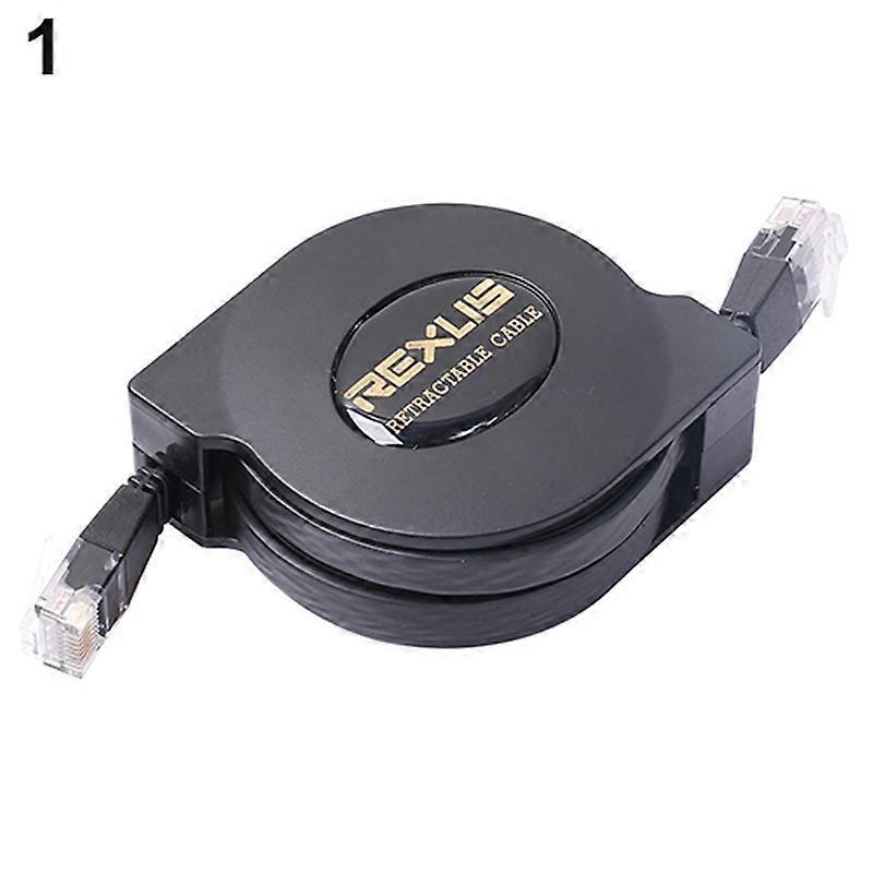 6.6/4.9/3.3 Ft Cat 7 Cat 6 Twisted Pair Network Ethernet Patch Cable Retractable