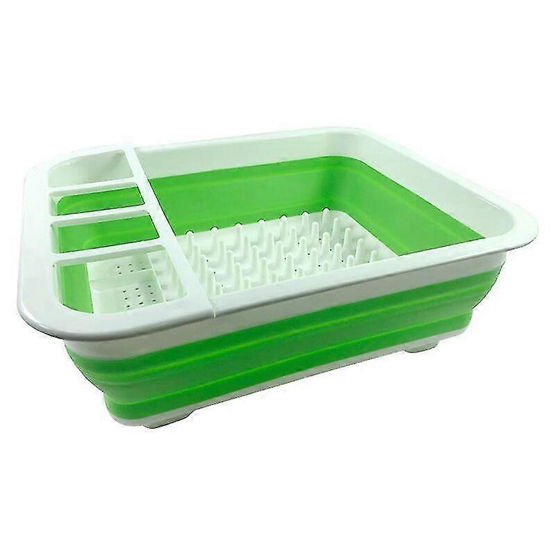 Foldable Drain Bowl Rack Multipurpose Foldable Kitchenware Tableware Drying Rack (5-e-0)