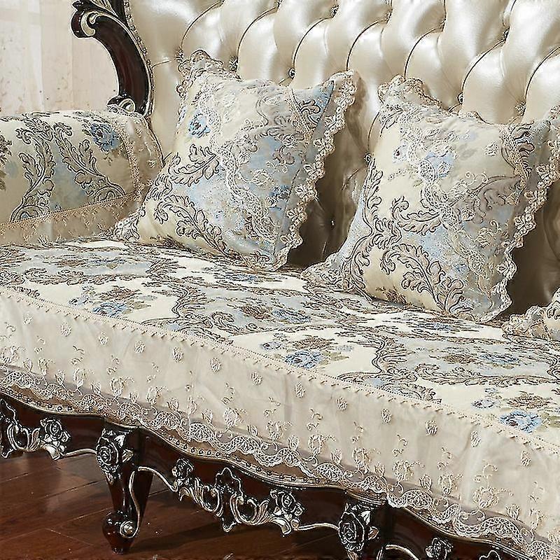 Sofa Cushion European Combination 123 People Sofa Cover Towel Four Seasons