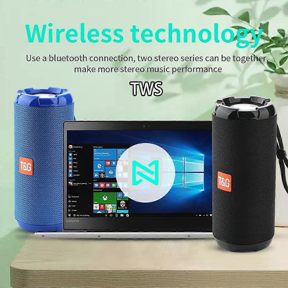 T&amp;G TG621 Portable TWS Bluetooth Speaker TF Card FM Outdoor Waterproof ...