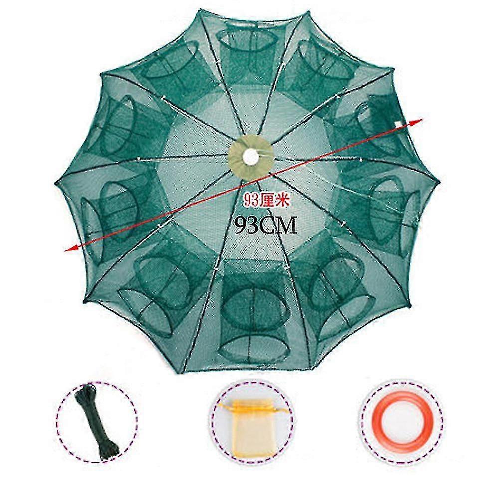 Mesh Fish Nets Tool Folded Portable Fishing Net