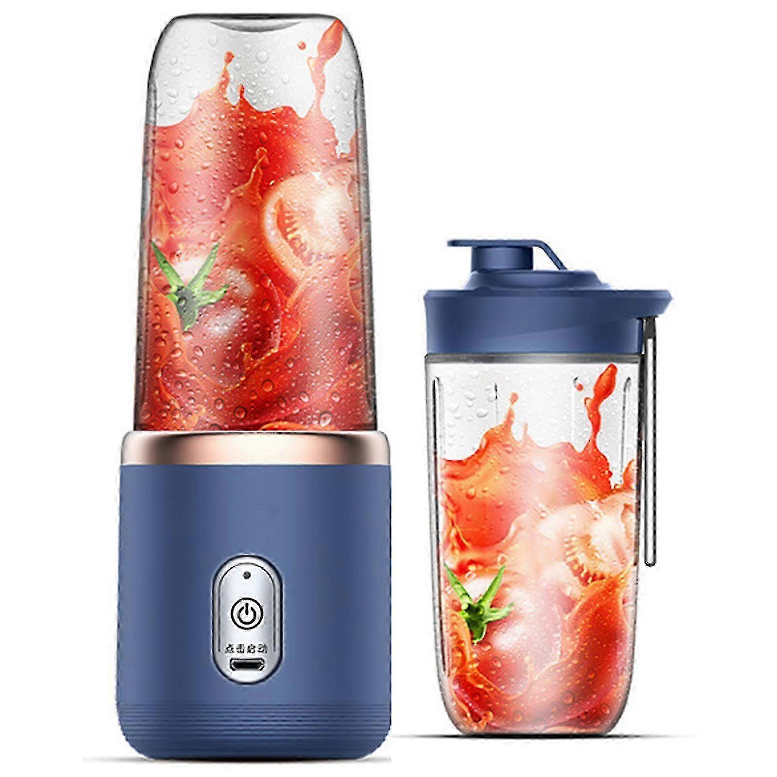 USB Rechargeable Portable Electric Juice Blender Cup - 400ML Multi Function Juicer Mixer