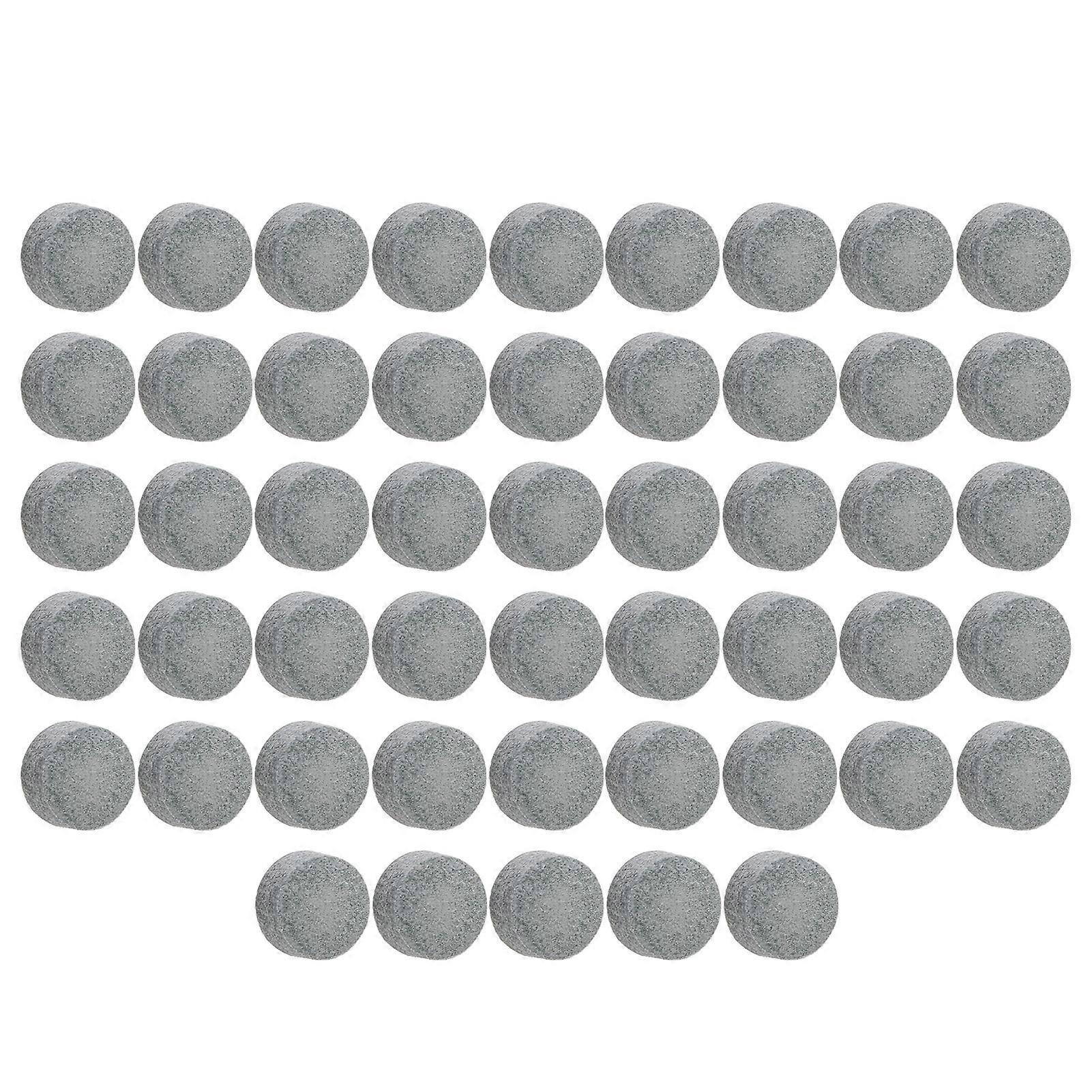 50Pcs Pool Cue Tips Leather Billiard Cue Stick Tip Grade B Replacement Tool for Daily Use Training11mm