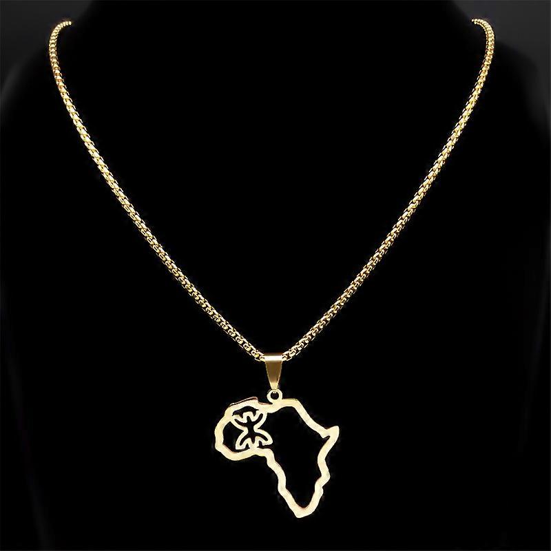 Pendentif Ethnique Berbère Ancien - Métal Argenté Et Pierre Rouge - Occasion