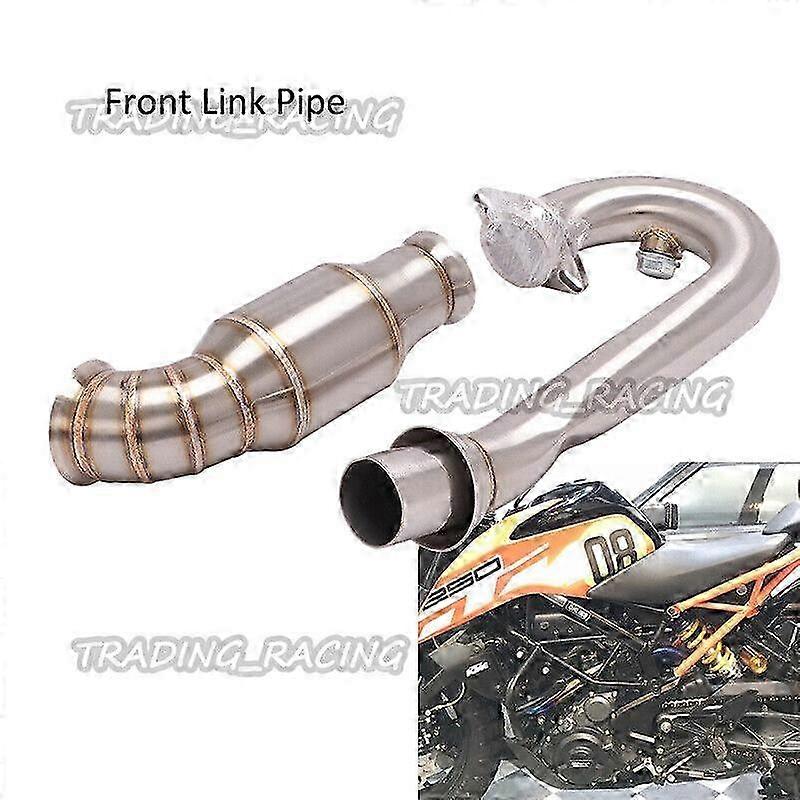 Exhaust System Front Link Pipe Header Modified For Duke 250 390 RC390 2017-2020