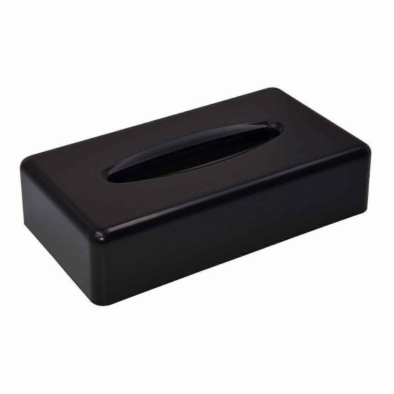 Tissue Box Holder Durable Construction Large Capacity Solid Color Easy to Fill Decorative Cube