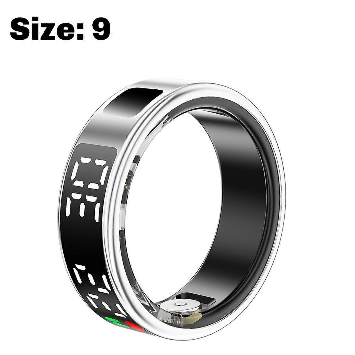 RS08 Smart Ring Herzfrequenz-Gesundheitsmonitor 5ATM Wasserdichter Multisport-Modus Blutsauerstoff-Tracker mit