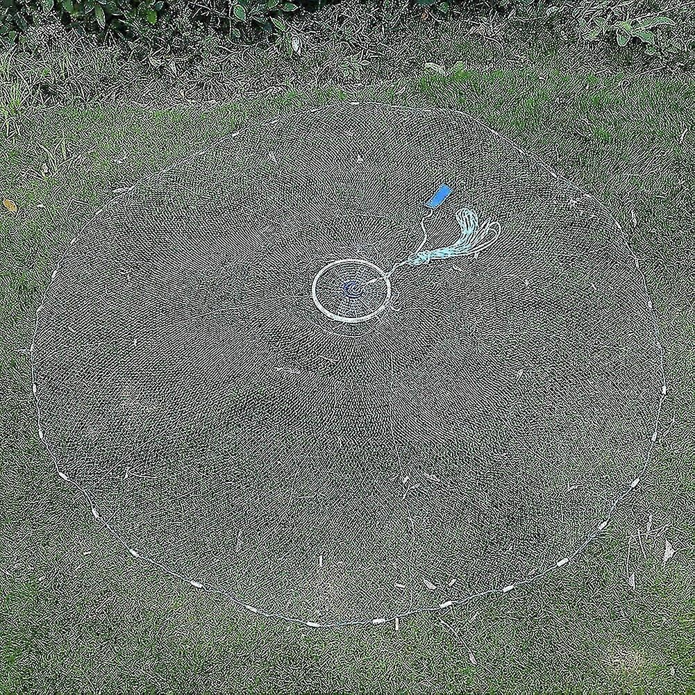 釣り網モノフィラメントナイロンハンドロープ釣り網釣り網餌トラップ 2.4m/95 インチ 0.5 フィンガーメッシュ