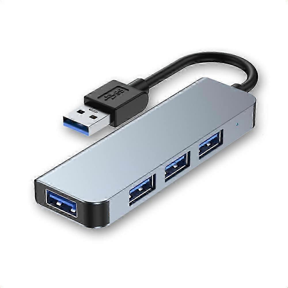 USB Hub,4 Port Ultra Slim USB Hub,Compatible with XPS,Surface,MacBook,PC,etc