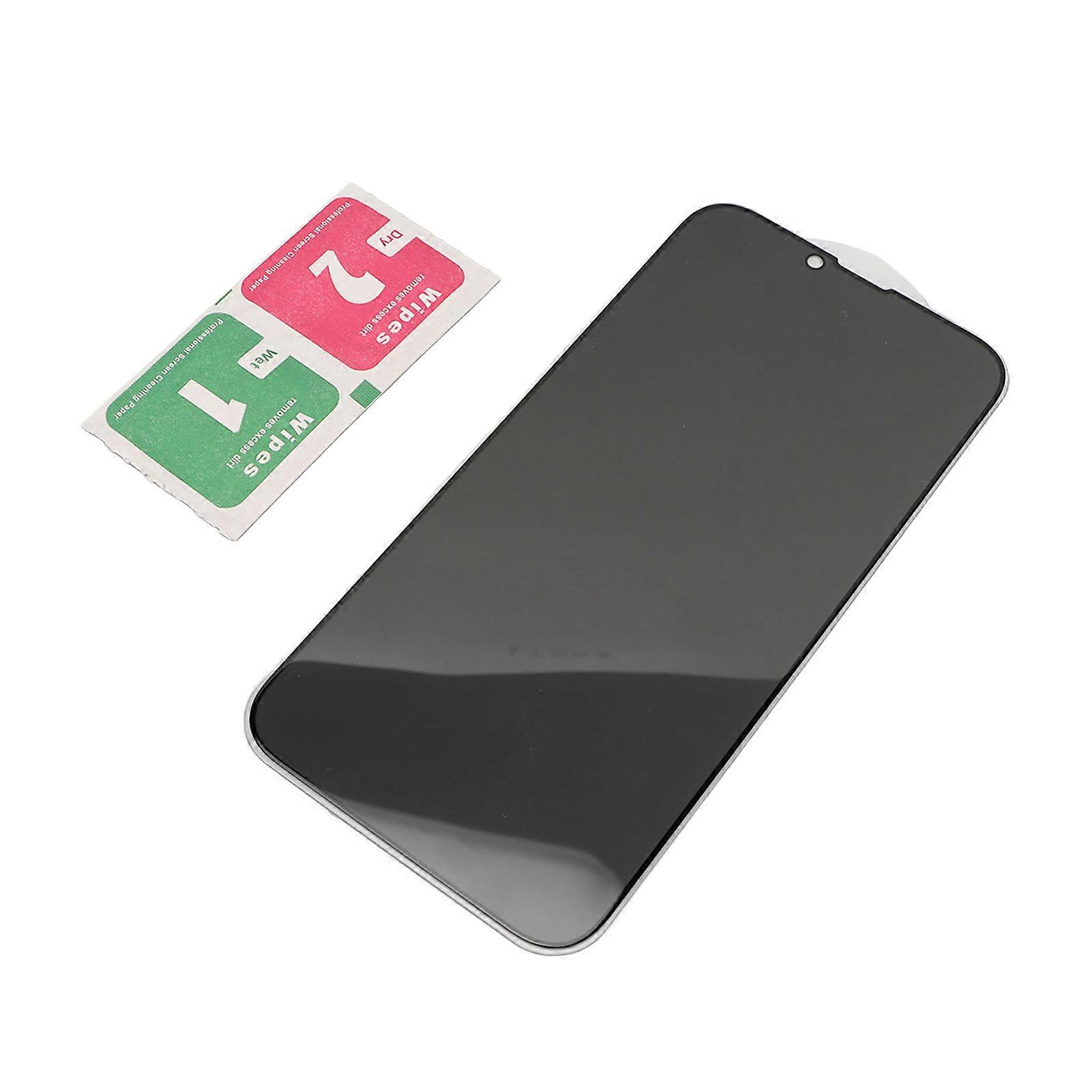 iPhone 13/13 Pro Anti Peep Screen Protector - 0.33mm Tempered Glass, Full Coverage