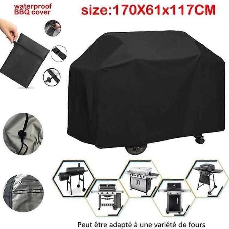 Barbecue cover - BEMSM - 170x61x117cm - Waterproof - Dustproof - Polyester
