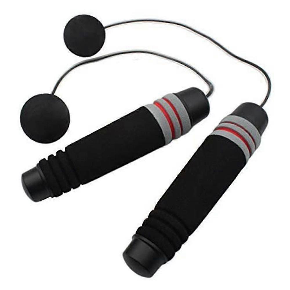Weighted Ropeless Tangle Free Speed Rope For Workout, Fitness Exercise Training -adjustable Length