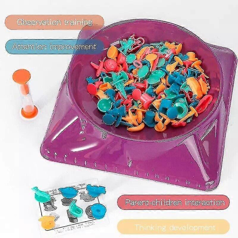 Crazy Treasure Hunt Tabletop Game Toy Observation Challenge For teenager