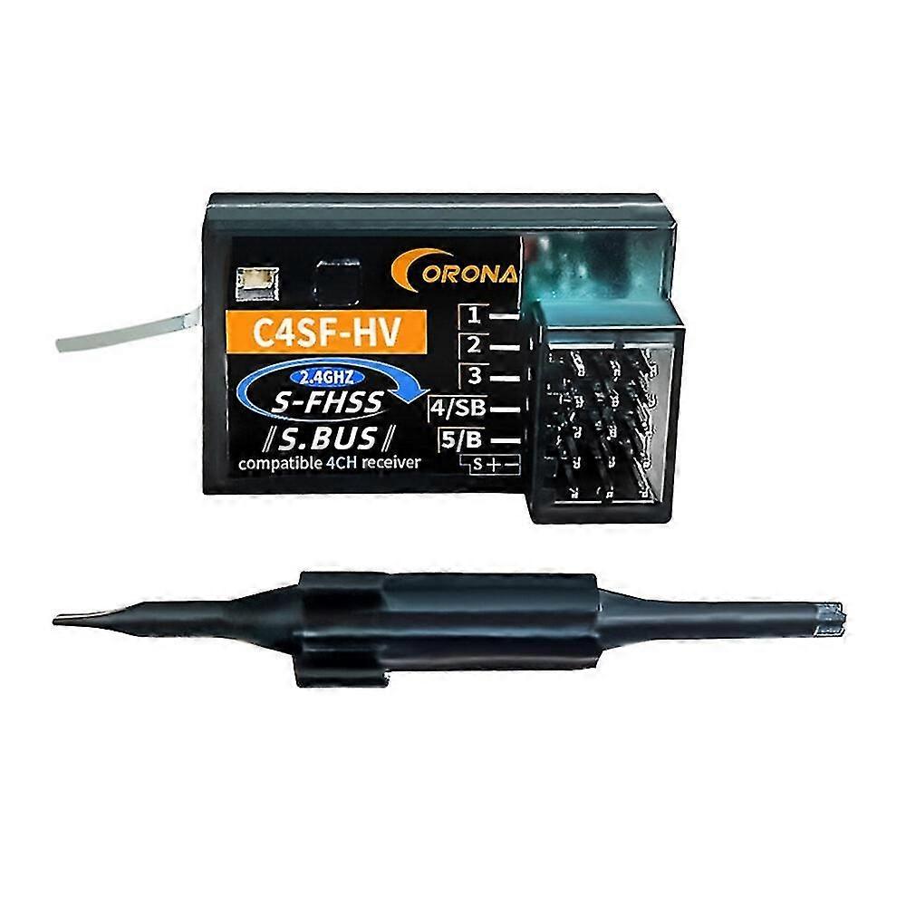 Corona C4SF 2.4GHz 4CH S-FHSS/FHSS SBUS Compatible Receiver for Futaba 3PV 4PLS 4PV 7PX 4PX Radio